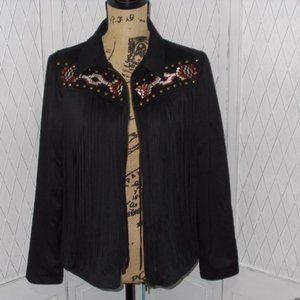 Idyllwind fueled by Miranda Lambert NWOT Faux Suede Fringe Jacket